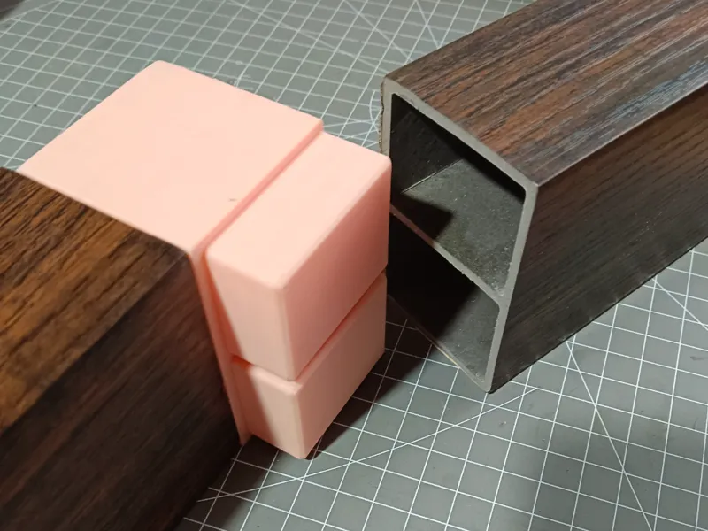 50×75生态方木拐角L型连接件