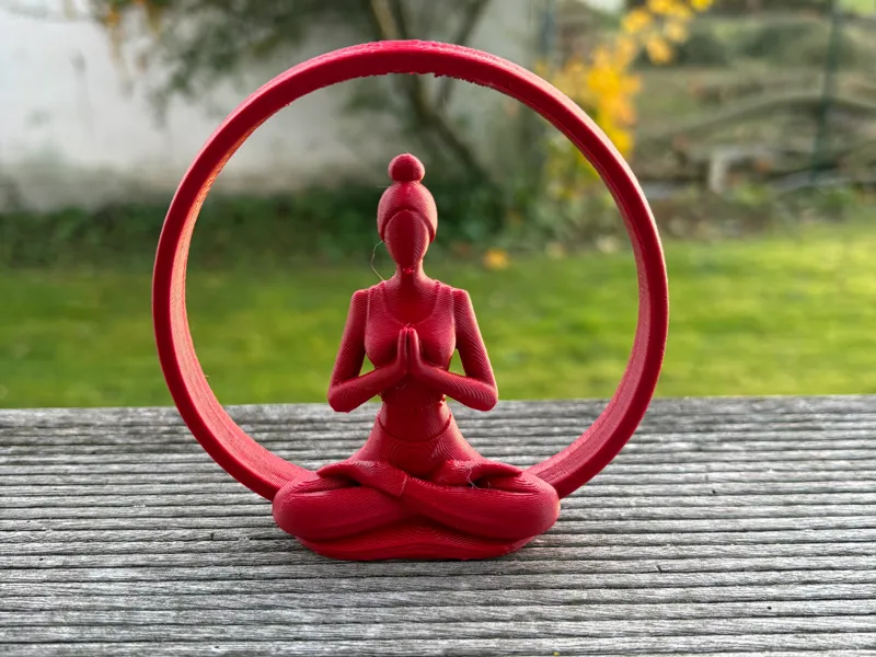 Yoga unter einem Bogen