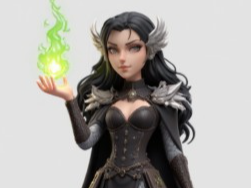 DND 5e Female Warlock