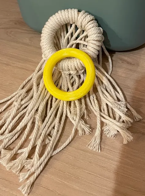 Anneau pour macramé 40 mm