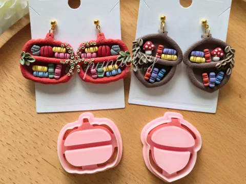 Cortador para modelado: Thanksgiving Day Pumpkin House Polymer Clay Cutter — referencia de MakerWorld