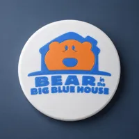 Bear Big Blue House 3D Logo Plaque