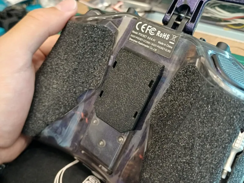 Radiomaster Pocket external module mount cover