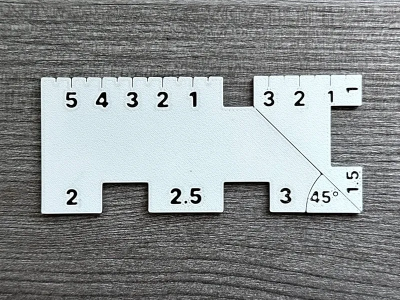 Seam gauge metric - no AMS needed