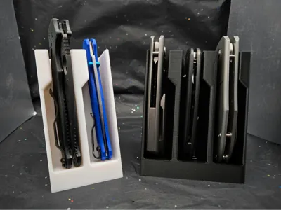 Upright Folding Knife Display | Multiple Sizes