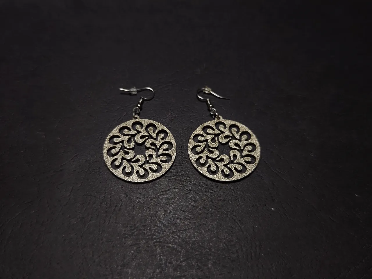 Petal Circle Earrings view 4