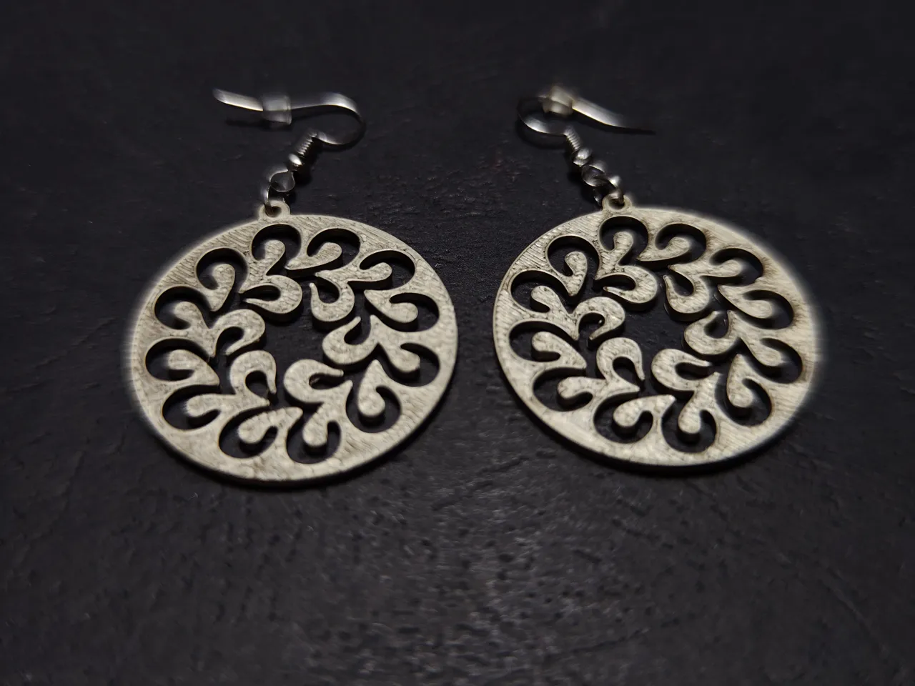 Petal Circle Earrings view 2
