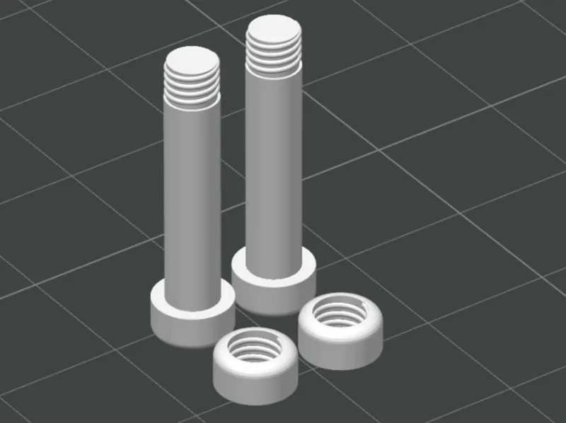 3d打印的螺丝