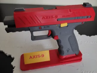 Axis-9 pistola lancia dischi Display Stand