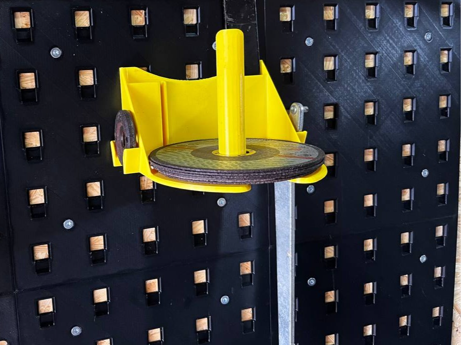 MODRA Angle Grinder Disc Holder 125mm(Key Storage)