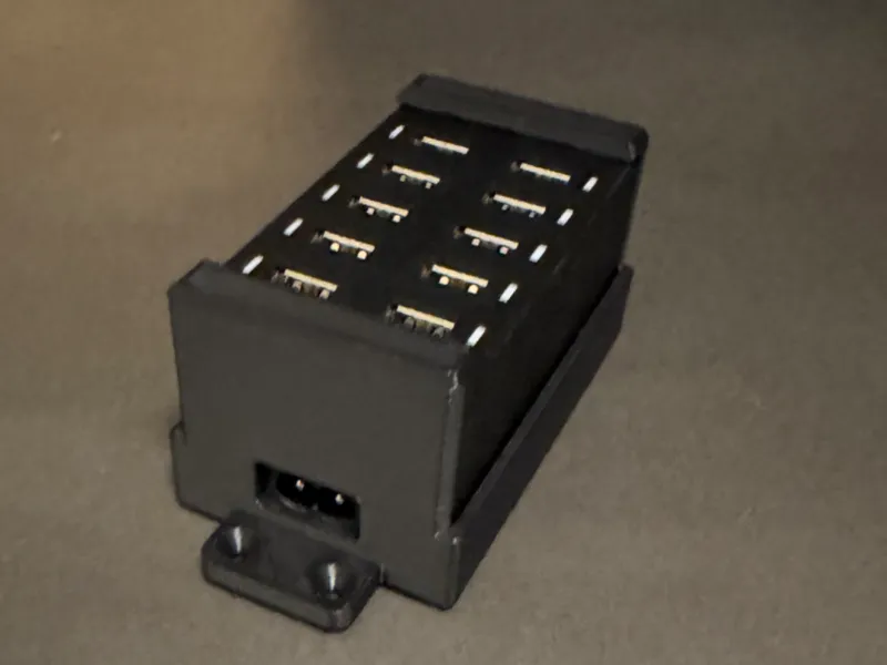 Sabrent USB Hub 10 Port bracket