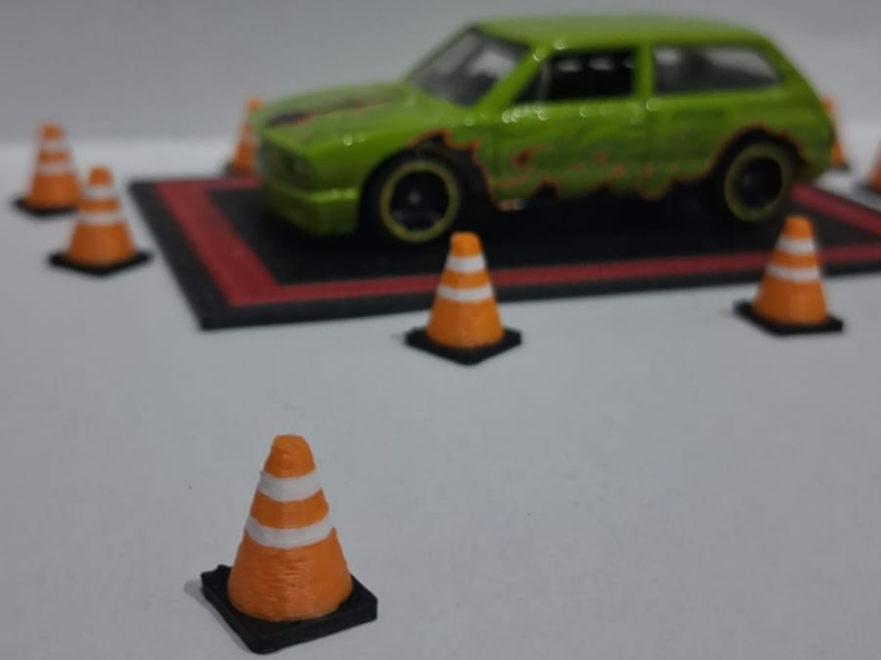 cone 1-64 tres cores 