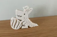 FlexiDino articulé — version lapin de Pâques — photo 7