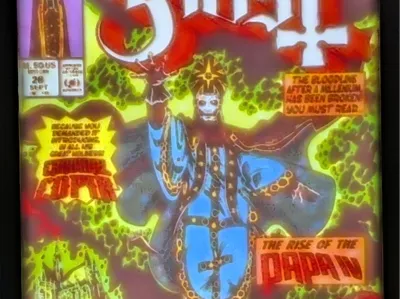 Ghost Comic Litho