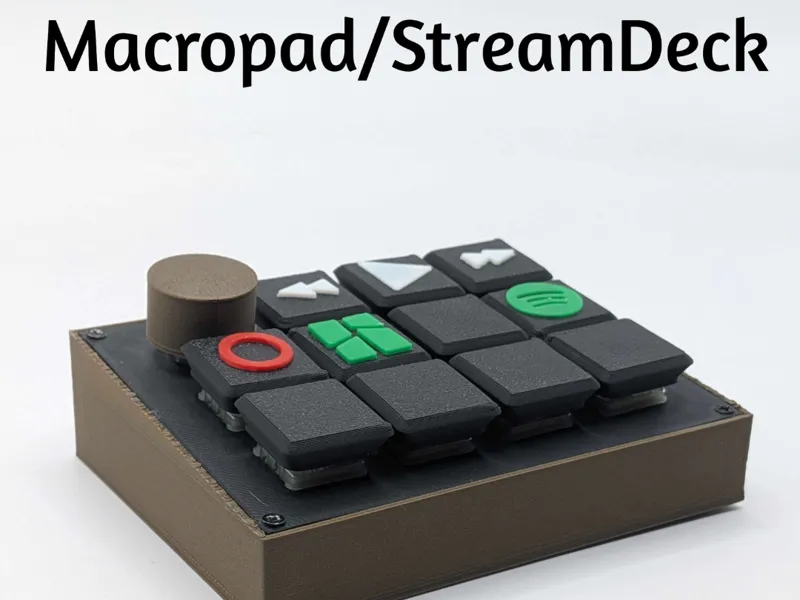 11-Key Programmable MacroPad/Stream Deck