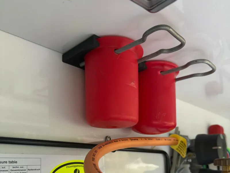 Gasflaschen Kappen Halter