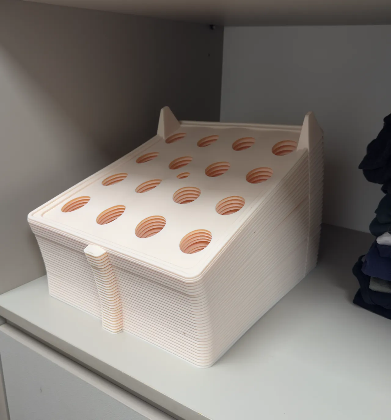 Organizador apilable para camisetas y ropa XL view 2