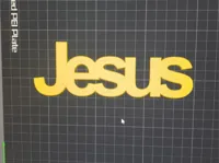 Inscription déco « Jesus » — photo 2