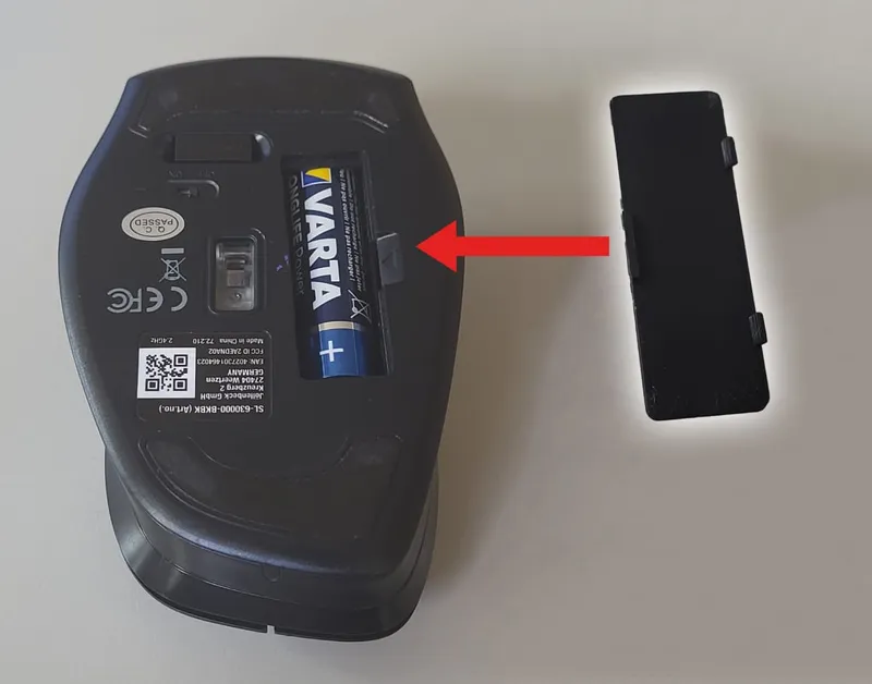 Wireless Mouse Battery Cover (speedlink SL-630000)