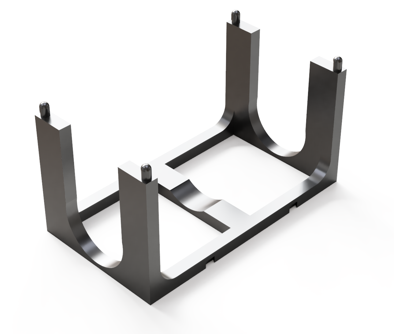 Miniatura 25 do modelo 3D Stackable Bottle organizer V2