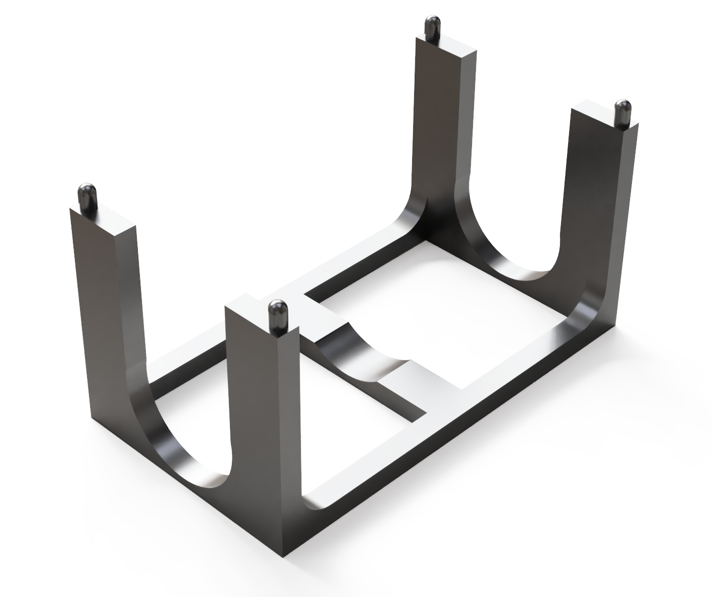 Miniatura 26 do modelo 3D Stackable Bottle organizer V2