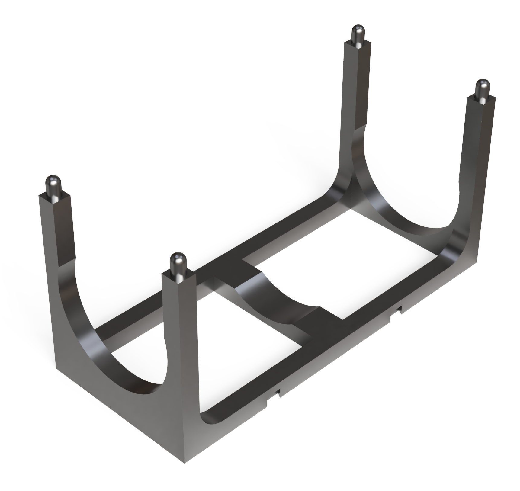 Miniatura 19 do modelo 3D Stackable Bottle organizer V2