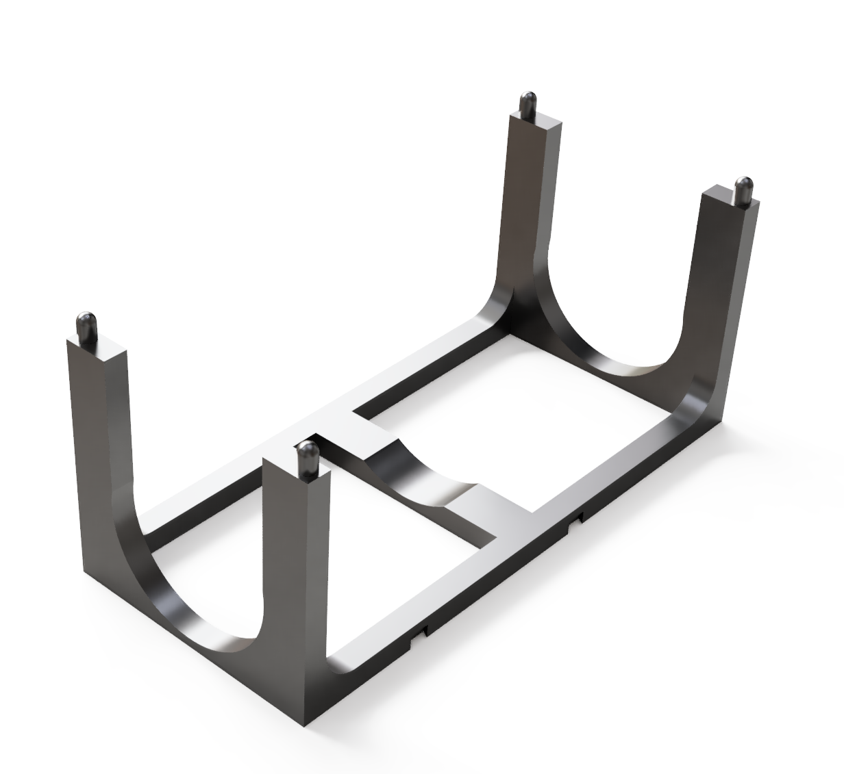 Miniatura 22 do modelo 3D Stackable Bottle organizer V2