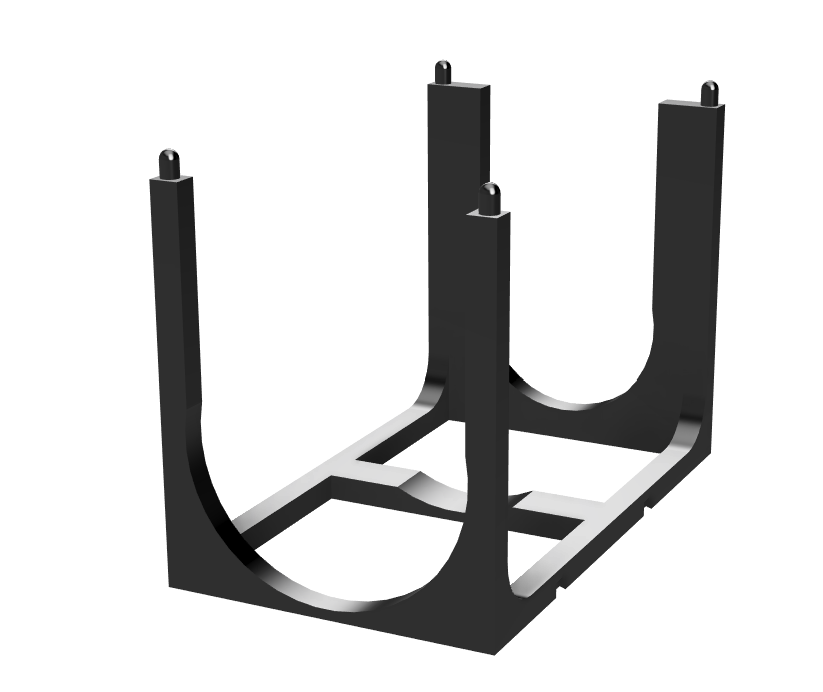 Miniatura 28 do modelo 3D Stackable Bottle organizer V2