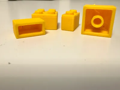 2x2 and 1x2 Building Bricks - Fidget and Build Toy