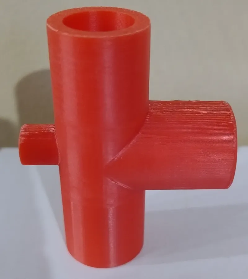 22mm T Connector with Relief Valve