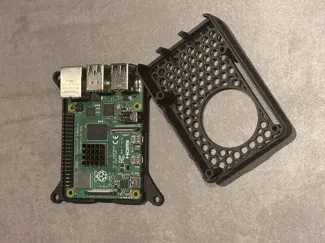Case for Raspberry Pi 4 with 40mm Fan
