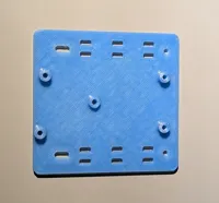 0.2mm layer, 2 walls, 15% infill, support for holes