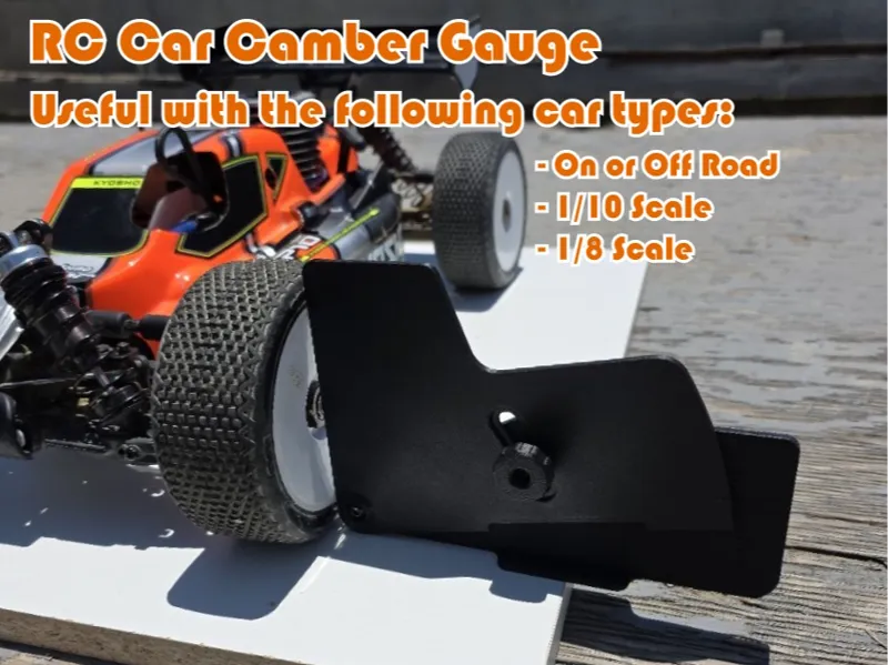 R/C Car Camber Gauge