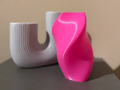 Modern Twirl Vase