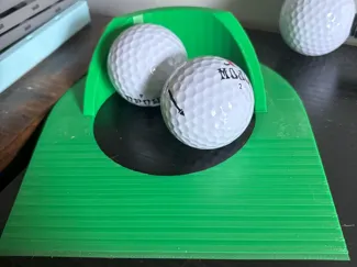 Golf Practice Putting Hole