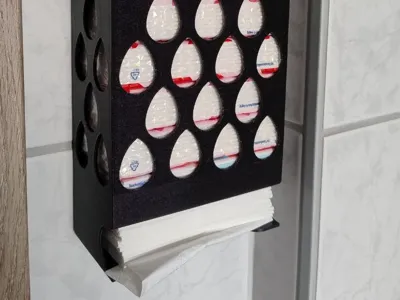 Tissue holder - two models, tall