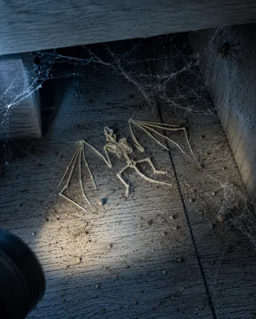 Adorno temático: House Invaders - Bat Skeleton — vista de referencia 3