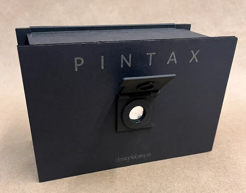 Pinhole Camera Hinged Shutter