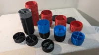 Bottom Cup w Posts - Packout Jars - BearToad