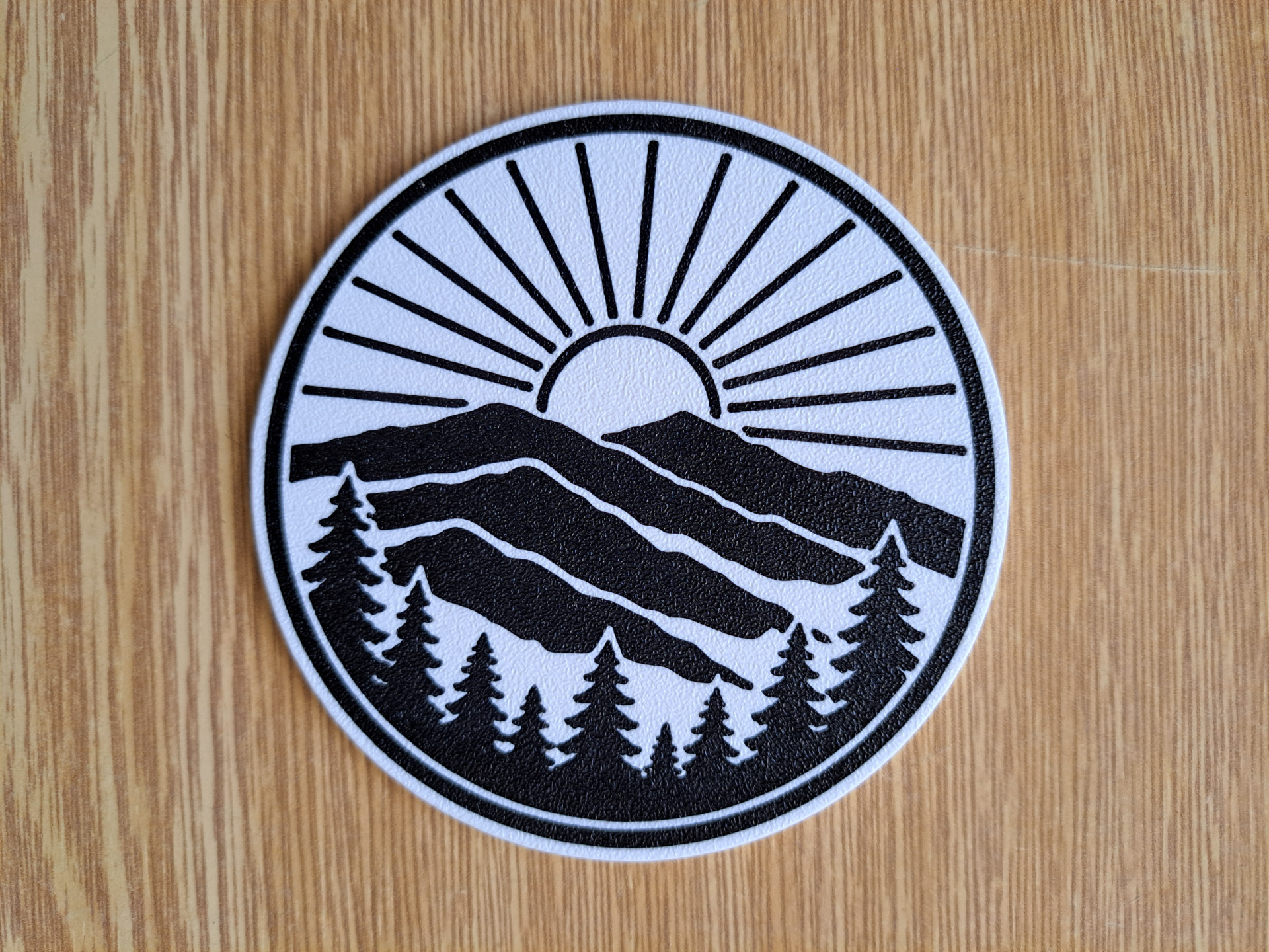 Mountain Sunrise Forest Coaster