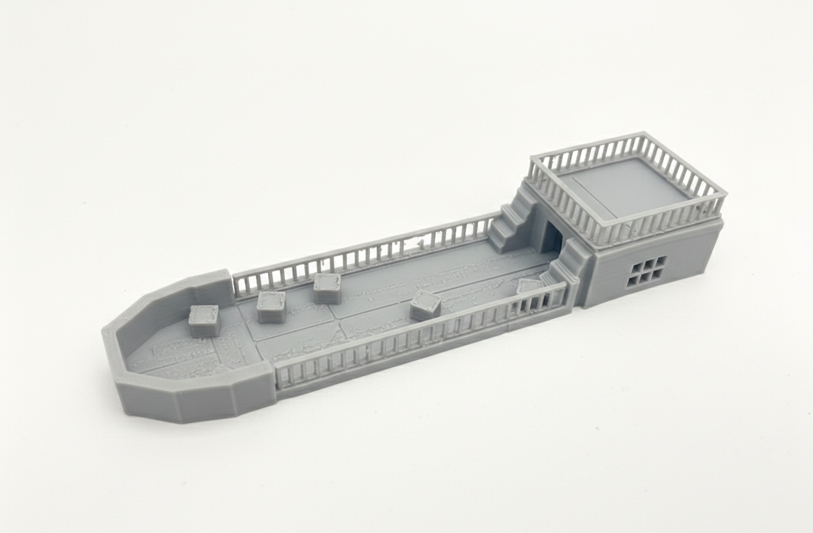 Miniatura 1 do modelo 3D Tabletop & Wargame Ship Deck