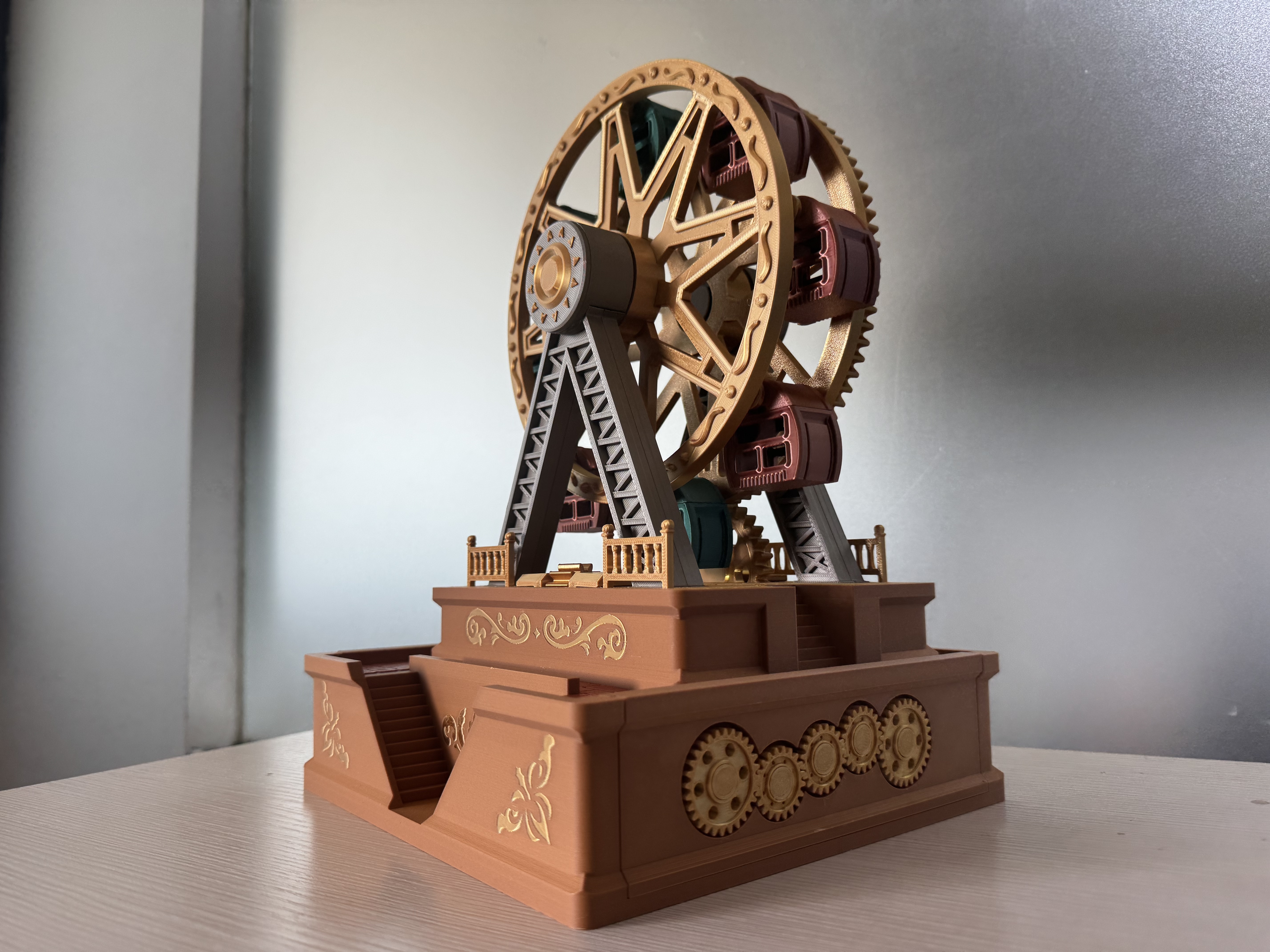 Miniatura 3 do modelo 3D 夕照摩天轮