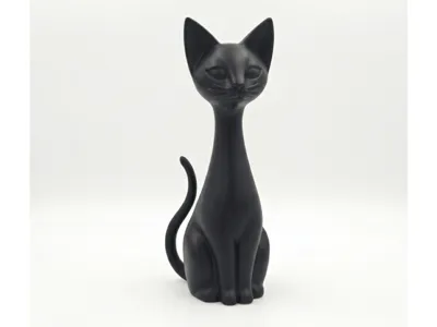 Nordic Grace Cat - Elegant Decor