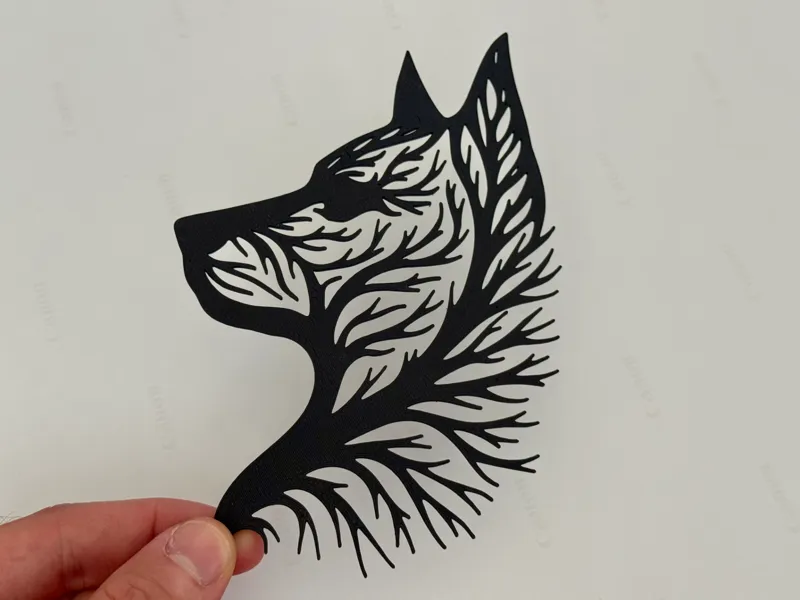 Tree of Life Dog Silhouette – Nature Wall Decor