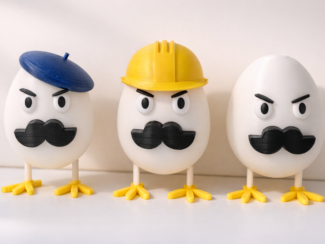 Lustige Eier - Figuren