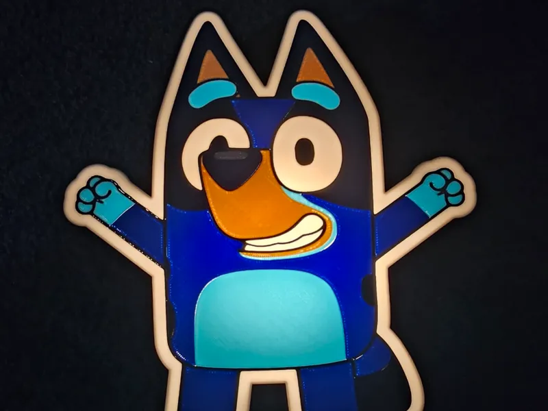 Bluey night light
