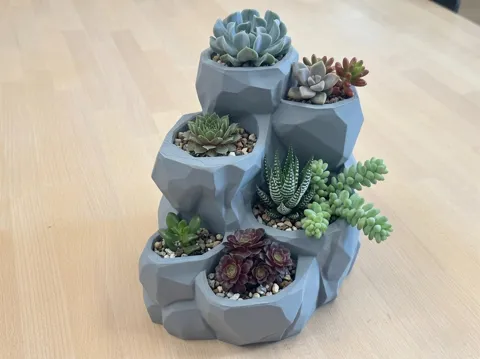 Succulent pot - planter view 2
