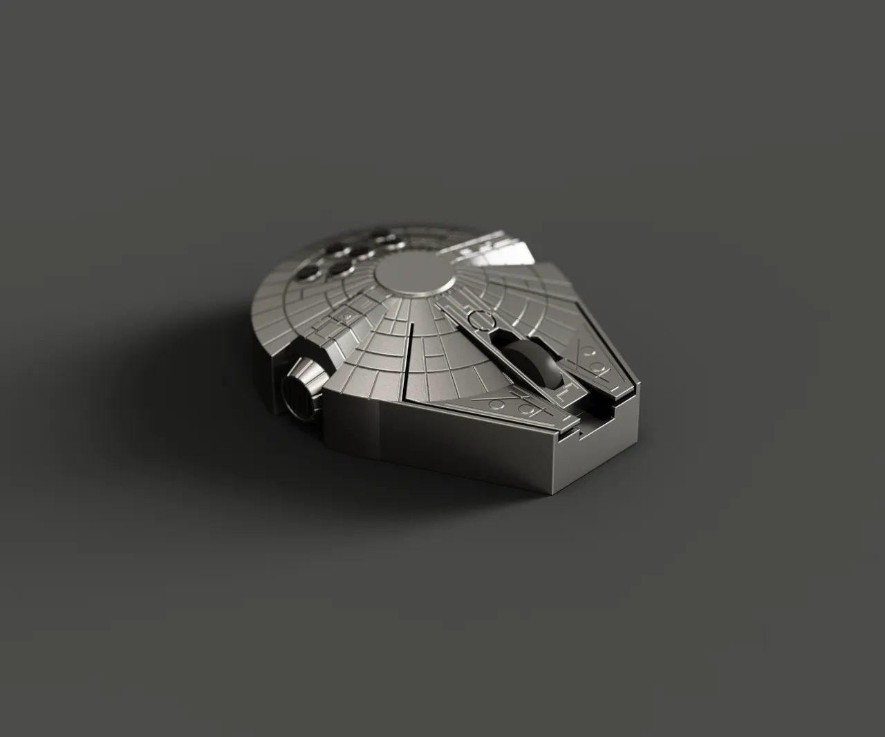 Millennium Falcon Wireless Mouse view 3