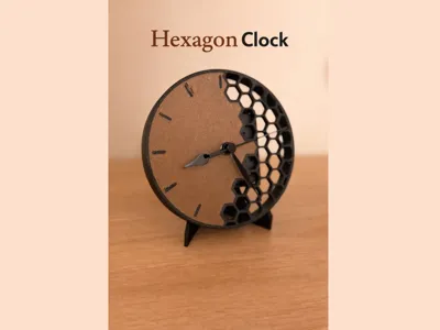 Hexagon Clock