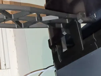 Overhead camera support elongated stop